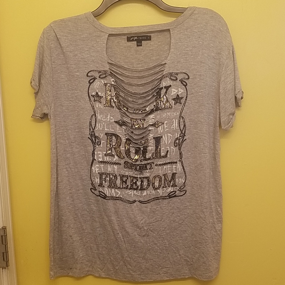 Rock 'N' Roll in this blouse